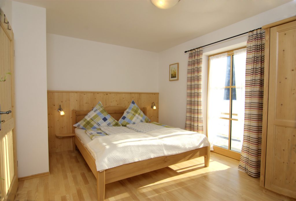 Ferienwohnung Erbhof Wohnung Wiesenblume Schlafzimmer